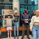Over 1,000 people who gathered in support of assault victim Natasha O'Brien at a protest in her home city of Limerick to show solidarity. Picture: Olena Oleksienko/ilovelimerick