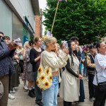 Over 1,000 people who gathered in support of assault victim Natasha O'Brien at a protest in her home city of Limerick to show solidarity. Picture: Olena Oleksienko/ilovelimerick