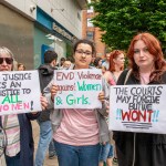 Over 1,000 people who gathered in support of assault victim Natasha O'Brien at a protest in her home city of Limerick to show solidarity. Picture: Olena Oleksienko/ilovelimerick