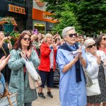 Over 1,000 people who gathered in support of assault victim Natasha O'Brien at a protest in her home city of Limerick to show solidarity. Picture: Olena Oleksienko/ilovelimerick
