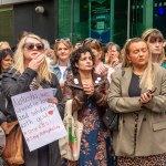 Over 1,000 people who gathered in support of assault victim Natasha O'Brien at a protest in her home city of Limerick to show solidarity. Picture: Olena Oleksienko/ilovelimerick