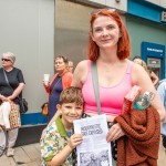 Over 1,000 people who gathered in support of assault victim Natasha O'Brien at a protest in her home city of Limerick to show solidarity. Picture: Olena Oleksienko/ilovelimerick