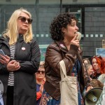 Over 1,000 people who gathered in support of assault victim Natasha O'Brien at a protest in her home city of Limerick to show solidarity. Picture: Olena Oleksienko/ilovelimerick