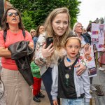 Over 1,000 people who gathered in support of assault victim Natasha O'Brien at a protest in her home city of Limerick to show solidarity. Picture: Olena Oleksienko/ilovelimerick