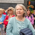 Over 1,000 people who gathered in support of assault victim Natasha O'Brien at a protest in her home city of Limerick to show solidarity. Picture: Olena Oleksienko/ilovelimerick