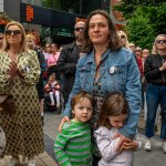 Over 1,000 people who gathered in support of assault victim Natasha O'Brien at a protest in her home city of Limerick to show solidarity. Picture: Olena Oleksienko/ilovelimerick