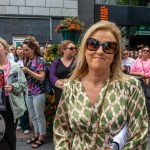 Over 1,000 people who gathered in support of assault victim Natasha O'Brien at a protest in her home city of Limerick to show solidarity. Picture: Olena Oleksienko/ilovelimerick