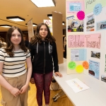 27.05.25
Pictured at the inaugural NEEDS (Negotiating the Essentials for Education in Democratic Societies) Schools Conference hosted by the University of Limerick were, Galway Educate Together students, Karolina Murray and Antonella Najt. Photo: Alan Place