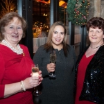 Pictured at the Network Ireland Limerick Christmas at House Limerick - Aileen O'Connor (ReflexOlogy Limerick), Cori Calvert (Glas Eireann Solutions) and Carmel Bracken (Designwise Automation). Picture: Álex Ricöller / ilovelimerick