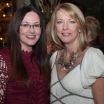 Pictured at the Network Ireland Limerick Christmas at House Limerick - Louise Lawlor (Blink Design) and Edwina Gore (Gore Communications). Picture: Álex Ricöller / ilovelimerick