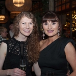 Pictured at the Network Ireland Limerick Christmas at House Limerick - Catriona O'Donoghe (Get Est/Escape Limerick) and Donna Kennedy (Lilac Rose Bridal). Picture: Álex Ricöller / ilovelimerick