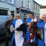 Pictured at the Nicholas Street Painting Project event where local community groups came together to start the rebirth of the once thriving, Medieval Quarter of Limerick. Local groups involved were Limerick City and County Council, St, Mary's Cathedral, St Mary's Aid, JP McManus Benevolent Fund, Limerick Tidy Towns and other local trade workers who worked together in an effort to restore the foundation of Limerick City. Pictures: Anthony Sheehan/ilovelimerick.