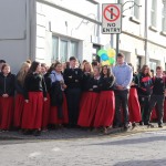 Pictured at the Nicholas Street Painting Project event where local community groups came together to start the rebirth of the once thriving, Medieval Quarter of Limerick. Local groups involved were Limerick City and County Council, St, Mary's Cathedral, St Mary's Aid, JP McManus Benevolent Fund, Limerick Tidy Towns and other local trade workers who worked together in an effort to restore the foundation of Limerick City. Pictures: Anthony Sheehan/ilovelimerick.