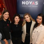Pictured at the Novas International Women's Day Lunch at the Savoy Hotel are UL students Mary Ryan, Sophia DiBattista, Beth Pym and Orla McCarthy. Picture: Beth Pym/ilovelimerick