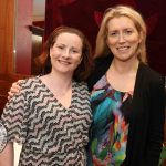 Pictured at the Novas International Women's Day Lunch at the Savoy Hotel are Fiona McGinty and Holly Cowman, Mary Immaculate College. Picture: Beth Pym/ilovelimerick