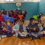 The 'One Book One Community' initiative in the Our Lady of Lourdes community sees young readers and families bring one of 700 books into their homes and was organised by Our Lady of Lourdes, Local Education Committee (LEC) and was launched Thursday, October 12, 2023.  Picture: Olena Oleksienko
/ilovelimerick