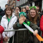 University of Limerick illustrated the cultural diversity of its student community by taking part in this year’s St Patrick’s Day Parade 2025. Picture: Cian Reinhardt
