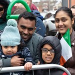 University of Limerick illustrated the cultural diversity of its student community by taking part in this year’s St Patrick’s Day Parade 2025. Picture: Cian Reinhardt