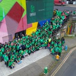 University of Limerick illustrated the cultural diversity of its student community by taking part in this year’s St Patrick’s Day Parade 2025. Picture: Cian Reinhardt/ilovelimerick