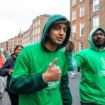University of Limerick illustrated the cultural diversity of its student community by taking part in this year’s St Patrick’s Day Parade 2025. Picture: Olena Oleksienko/ilovelimerick