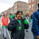 University of Limerick illustrated the cultural diversity of its student community by taking part in this year’s St Patrick’s Day Parade 2025. Picture: Olena Oleksienko/ilovelimerick