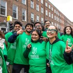 University of Limerick illustrated the cultural diversity of its student community by taking part in this year’s St Patrick’s Day Parade 2025. Picture: Olena Oleksienko/ilovelimerick