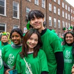 University of Limerick illustrated the cultural diversity of its student community by taking part in this year’s St Patrick’s Day Parade 2025. Picture: Olena Oleksienko/ilovelimerick