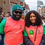 University of Limerick illustrated the cultural diversity of its student community by taking part in this year’s St Patrick’s Day Parade 2025. Picture: Olena Oleksienko/ilovelimerick