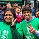 University of Limerick illustrated the cultural diversity of its student community by taking part in this year’s St Patrick’s Day Parade 2025. Picture: Olena Oleksienko/ilovelimerick