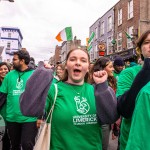 University of Limerick illustrated the cultural diversity of its student community by taking part in this year’s St Patrick’s Day Parade 2025. Picture: Olena Oleksienko/ilovelimerick