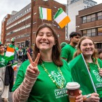 University of Limerick illustrated the cultural diversity of its student community by taking part in this year’s St Patrick’s Day Parade 2025. Picture: Olena Oleksienko/ilovelimerick