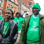 University of Limerick illustrated the cultural diversity of its student community by taking part in this year’s St Patrick’s Day Parade 2025. Picture: Olena Oleksienko/ilovelimerick