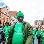 University of Limerick illustrated the cultural diversity of its student community by taking part in this year’s St Patrick’s Day Parade 2025. Picture: Olena Oleksienko/ilovelimerick
