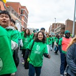 University of Limerick illustrated the cultural diversity of its student community by taking part in this year’s St Patrick’s Day Parade 2025. Picture: Olena Oleksienko/ilovelimerick