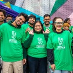 University of Limerick illustrated the cultural diversity of its student community by taking part in this year’s St Patrick’s Day Parade 2025. Picture: Olena Oleksienko/ilovelimerick