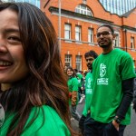 University of Limerick illustrated the cultural diversity of its student community by taking part in this year’s St Patrick’s Day Parade 2025. Picture: Olena Oleksienko/ilovelimerick