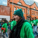 University of Limerick illustrated the cultural diversity of its student community by taking part in this year’s St Patrick’s Day Parade 2025. Picture: Olena Oleksienko/ilovelimerick