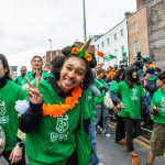 University of Limerick illustrated the cultural diversity of its student community by taking part in this year’s St Patrick’s Day Parade 2025. Picture: Olena Oleksienko/ilovelimerick