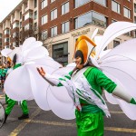 University of Limerick illustrated the cultural diversity of its student community by taking part in this year’s St Patrick’s Day Parade 2025. Picture: Olena Oleksienko/ilovelimerick