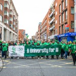 University of Limerick illustrated the cultural diversity of its student community by taking part in this year’s St Patrick’s Day Parade 2025. Picture: Olena Oleksienko/ilovelimerick