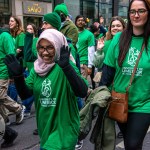 University of Limerick illustrated the cultural diversity of its student community by taking part in this year’s St Patrick’s Day Parade 2025. Picture: Olena Oleksienko/ilovelimerick