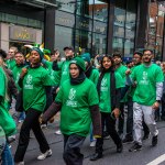University of Limerick illustrated the cultural diversity of its student community by taking part in this year’s St Patrick’s Day Parade 2025. Picture: Olena Oleksienko/ilovelimerick