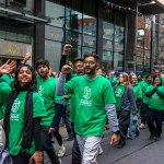 University of Limerick illustrated the cultural diversity of its student community by taking part in this year’s St Patrick’s Day Parade 2025. Picture: Olena Oleksienko/ilovelimerick