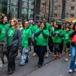 University of Limerick illustrated the cultural diversity of its student community by taking part in this year’s St Patrick’s Day Parade 2025. Picture: Olena Oleksienko/ilovelimerick