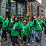 University of Limerick illustrated the cultural diversity of its student community by taking part in this year’s St Patrick’s Day Parade 2025. Picture: Olena Oleksienko/ilovelimerick