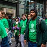 University of Limerick illustrated the cultural diversity of its student community by taking part in this year’s St Patrick’s Day Parade 2025. Picture: Olena Oleksienko/ilovelimerick