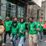 University of Limerick illustrated the cultural diversity of its student community by taking part in this year’s St Patrick’s Day Parade 2025. Picture: Olena Oleksienko/ilovelimerick
