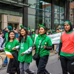 University of Limerick illustrated the cultural diversity of its student community by taking part in this year’s St Patrick’s Day Parade 2025. Picture: Olena Oleksienko/ilovelimerick