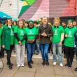 University of Limerick illustrated the cultural diversity of its student community by taking part in this year’s St Patrick’s Day Parade 2025. Picture: Olena Oleksienko/ilovelimerick