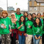 University of Limerick illustrated the cultural diversity of its student community by taking part in this year’s St Patrick’s Day Parade 2025. Picture: Olena Oleksienko/ilovelimerick